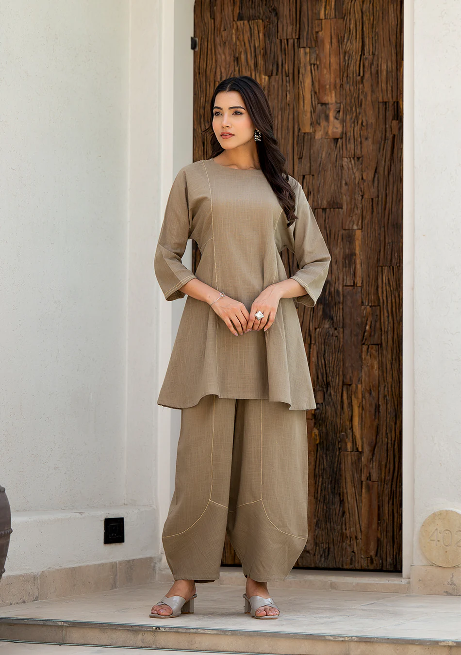 Mocha Luxe Co-ord Set - Image 7