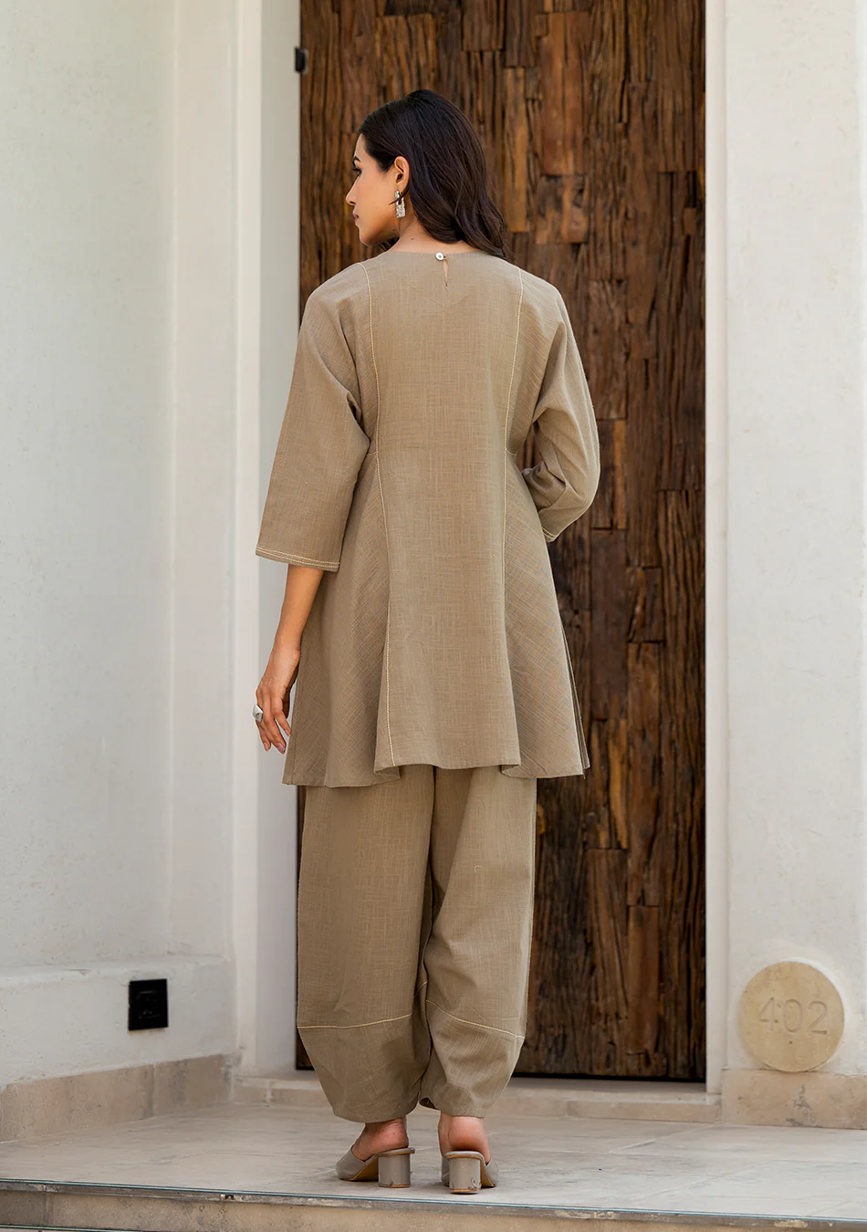 Mocha Luxe Co-ord Set - Image 9
