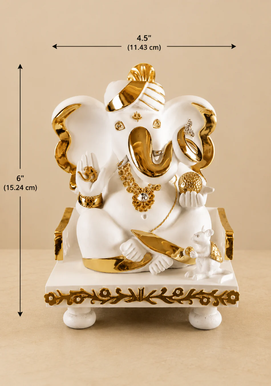 Aravalii Mukut Vinayak Figurine - Image 3