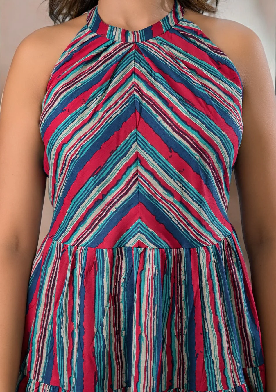 Aravalii Solstice Stripe Dress - Image 12