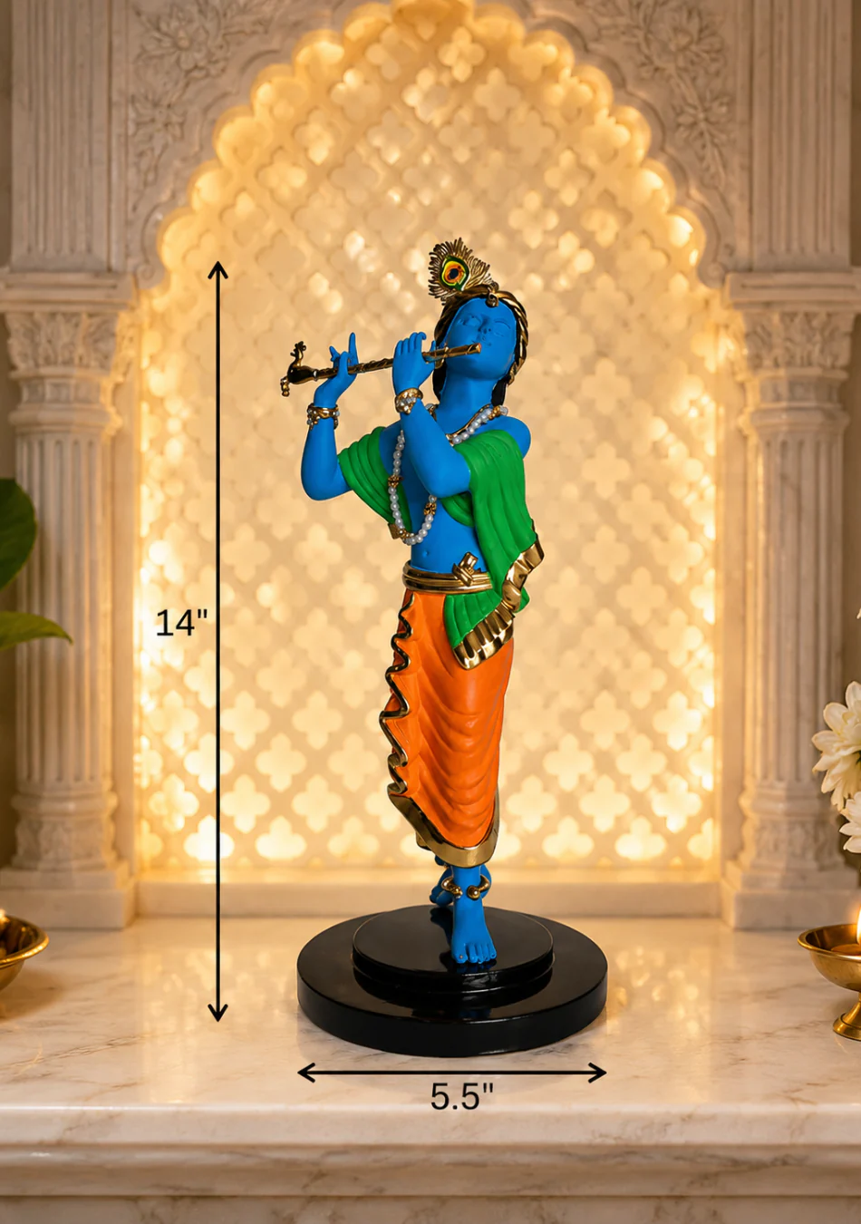 Aravalii Vibrant Murli Manohar Figurine - Image 3