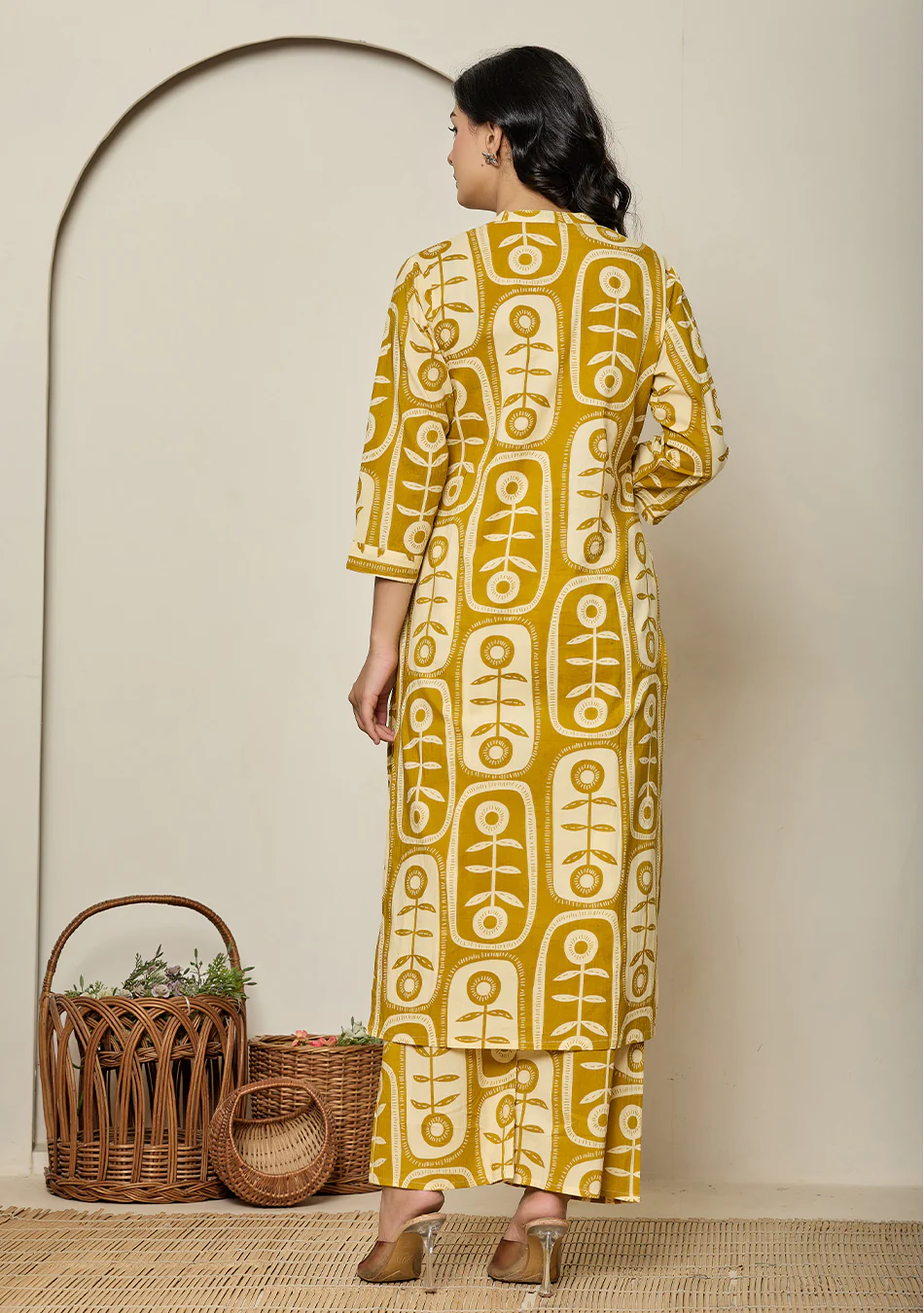 Mustard BloomPod Co-ord Set - Image 4