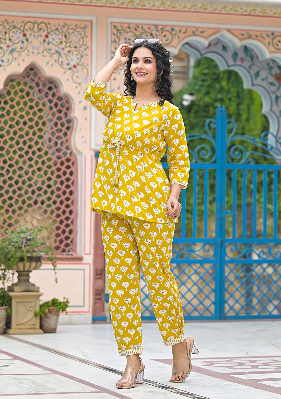 Mustard Meadow Lounge Set - Image 3