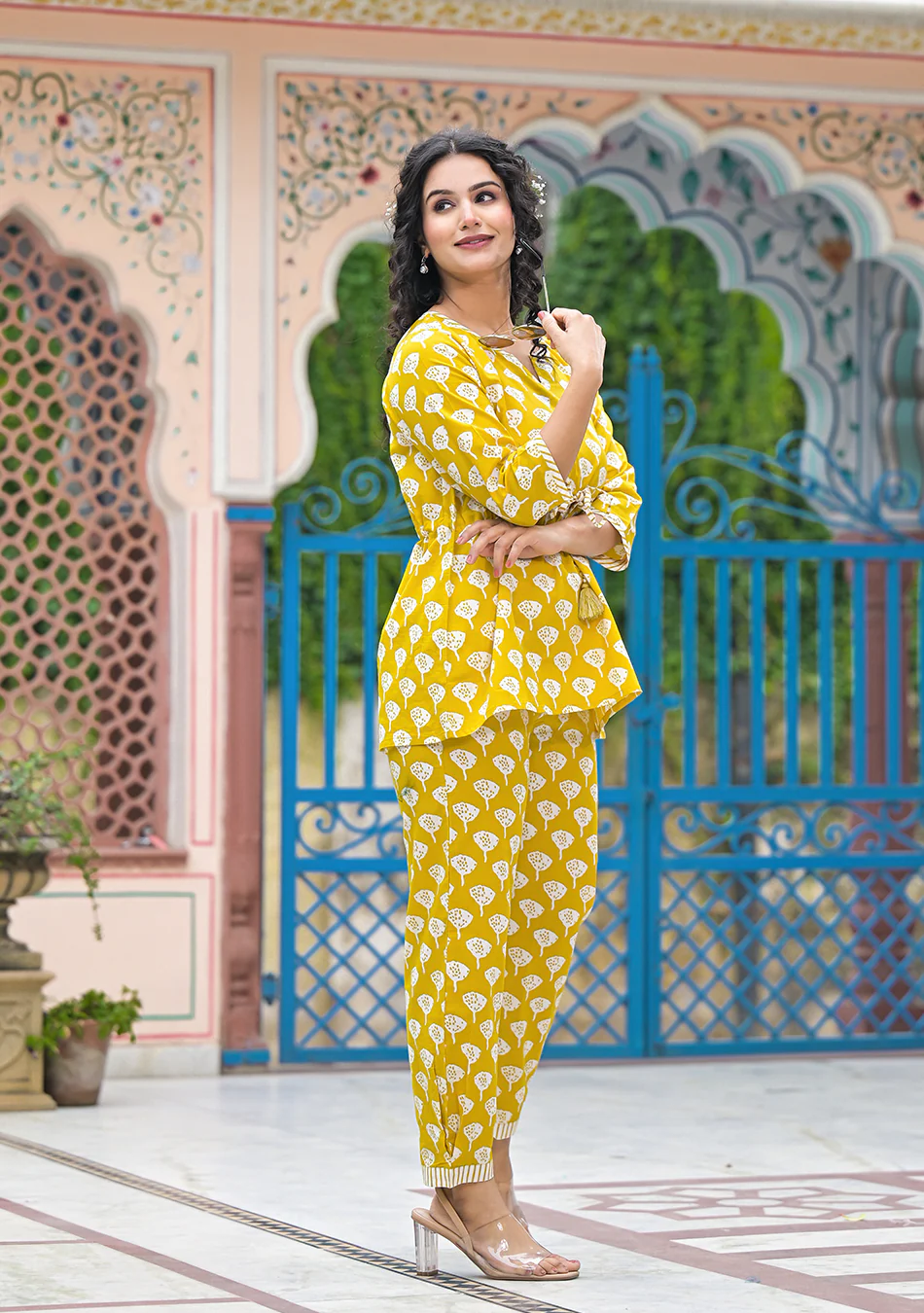 Mustard Meadow Lounge Set - Image 4