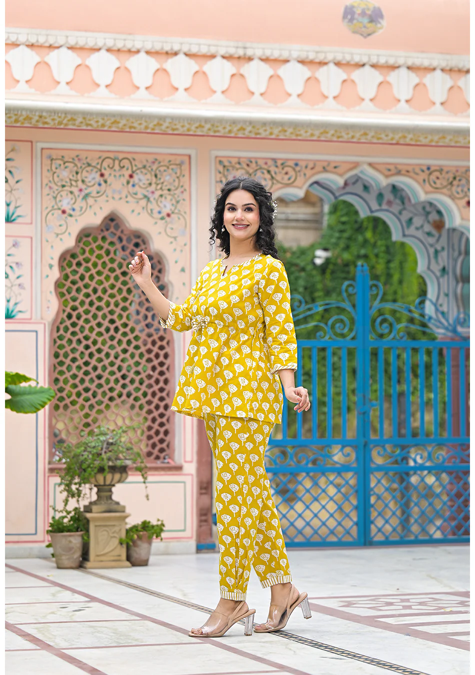 Mustard Meadow Lounge Set - Image 5