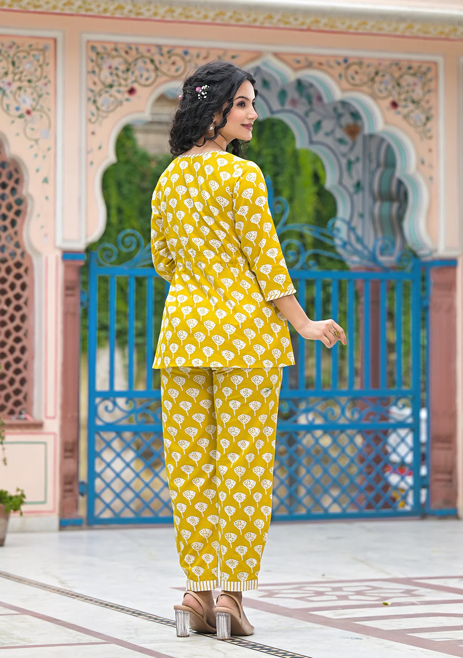Mustard Meadow Lounge Set - Image 6