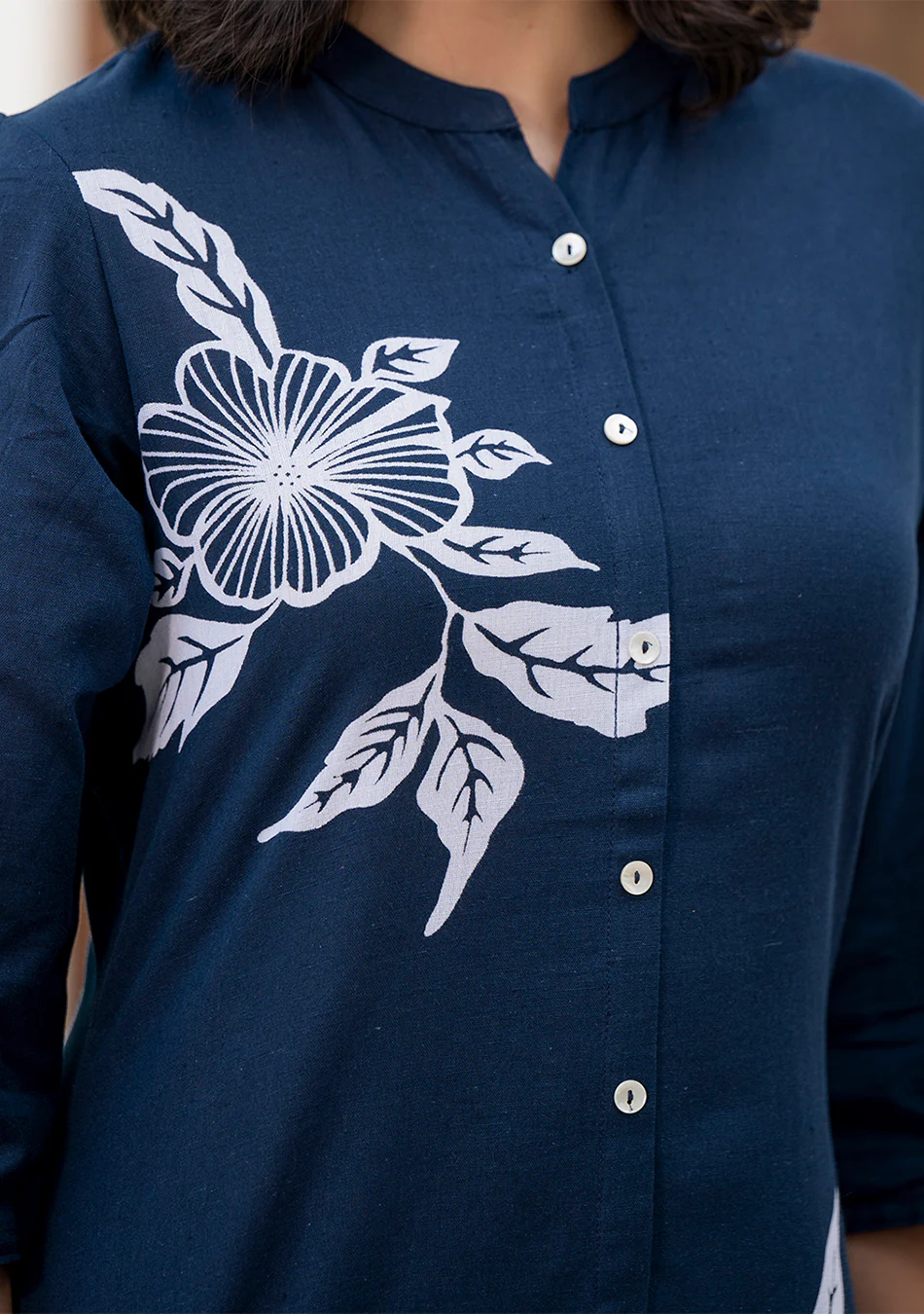 Aravalii Midnight Ivy Kurta Set - Image 7