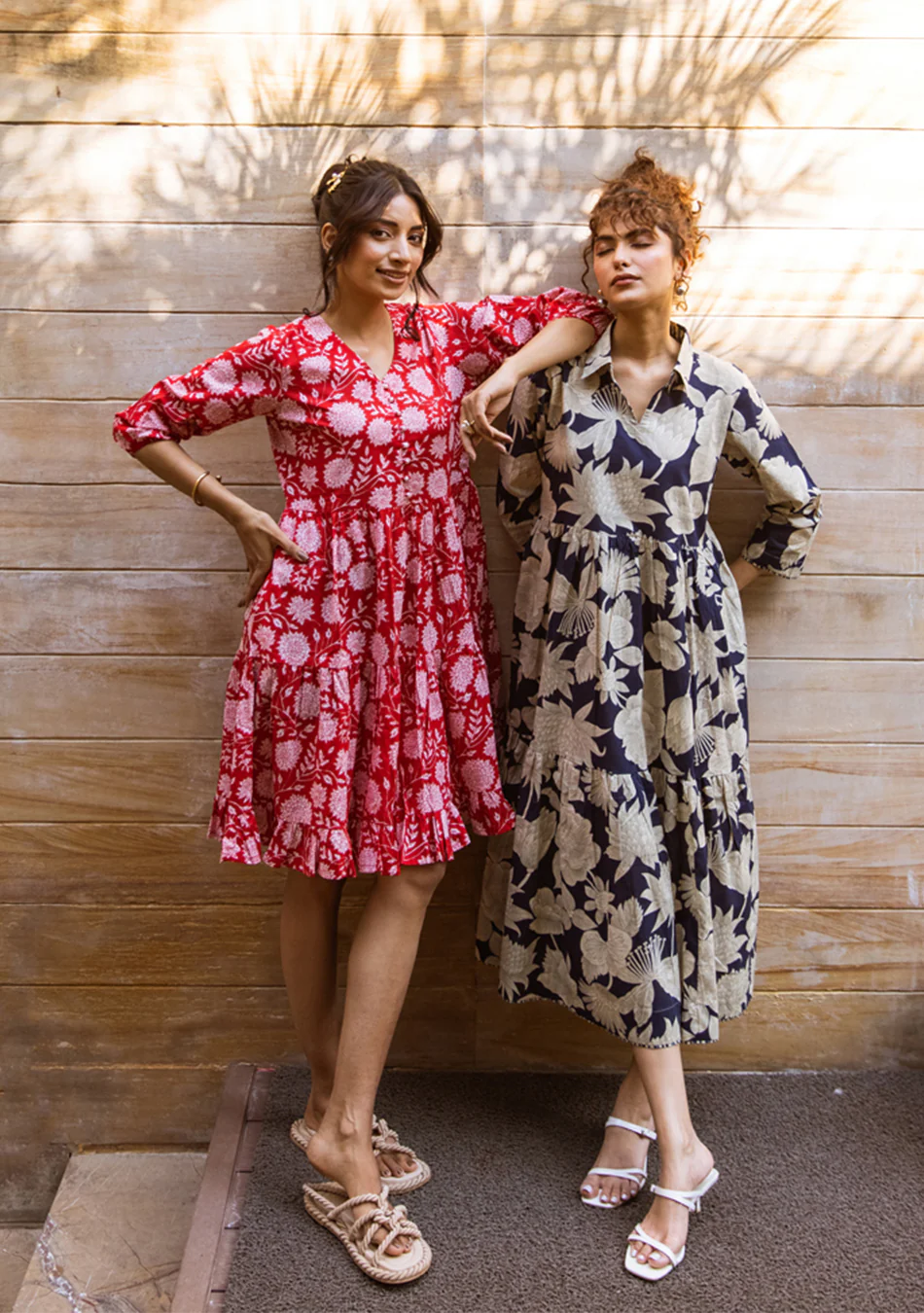 Aravalii Moonlit Flora Tiered Dress - Image 8