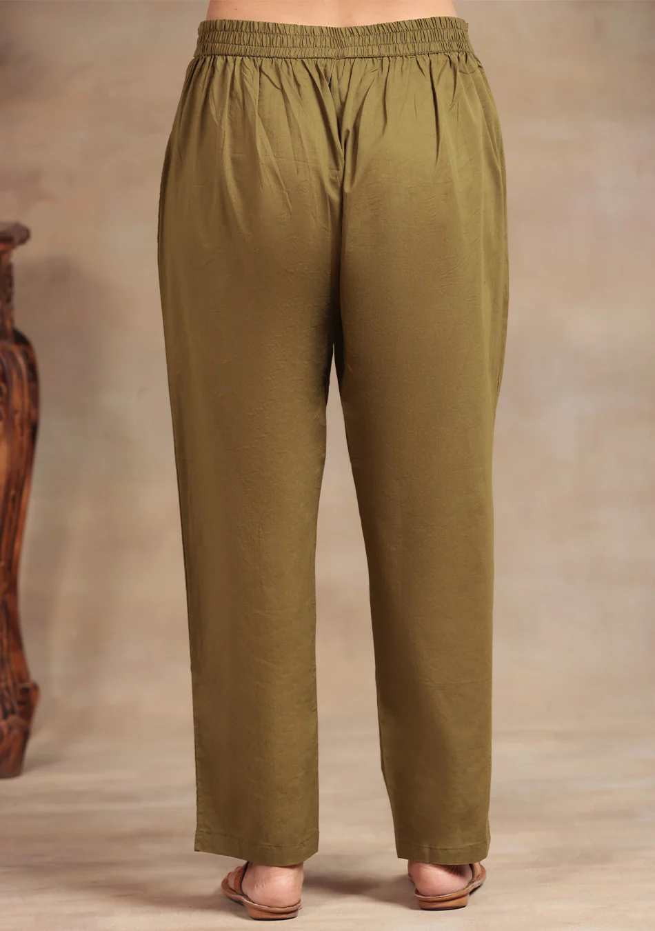 Olive Meadow Cotton Suit Set - Image 9