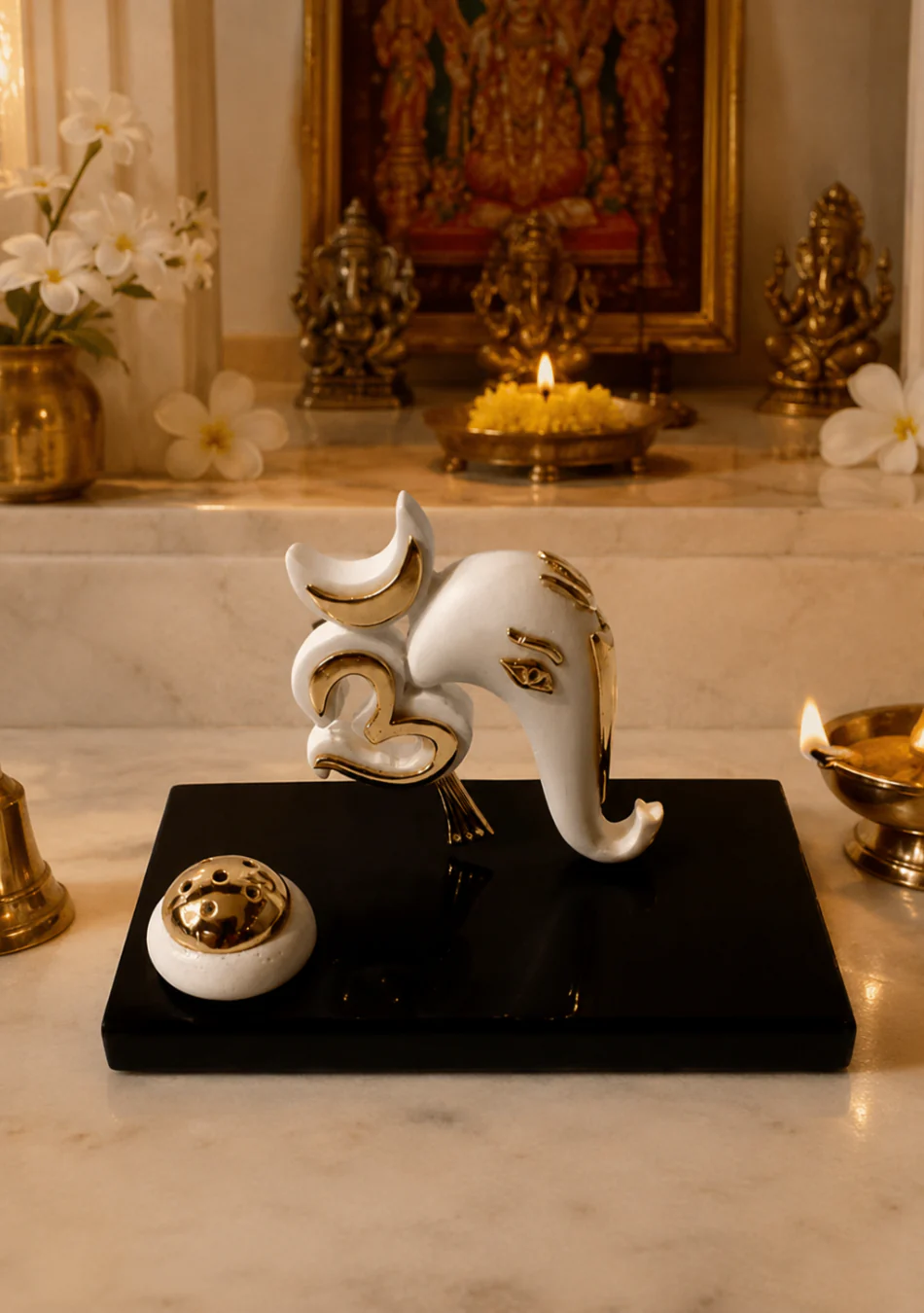 OM Ganesha Agarbatti Stand - Image 3