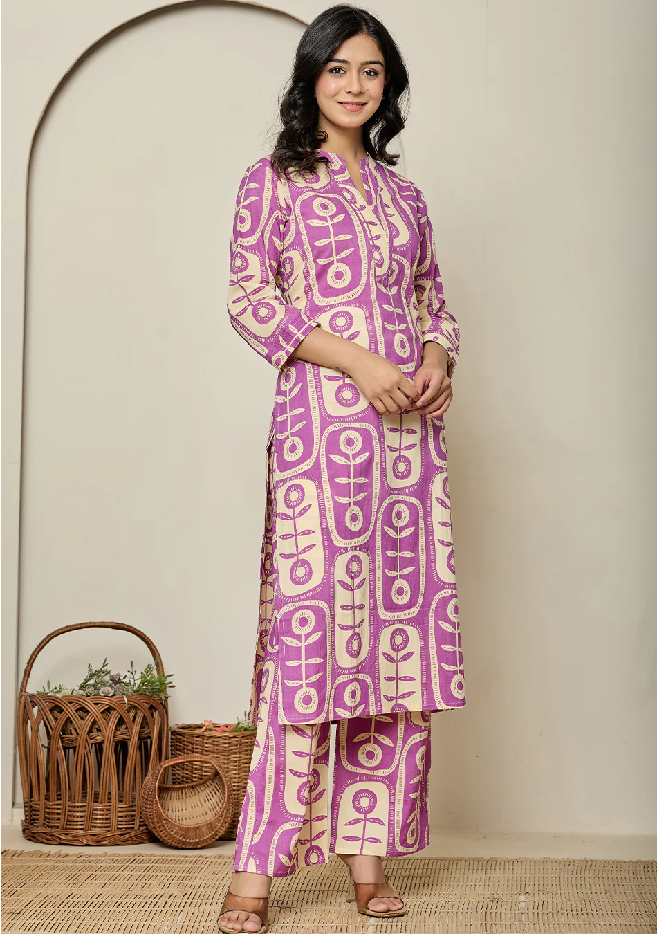 Orchid Purple BloomPod Co-ord Set - Image 2