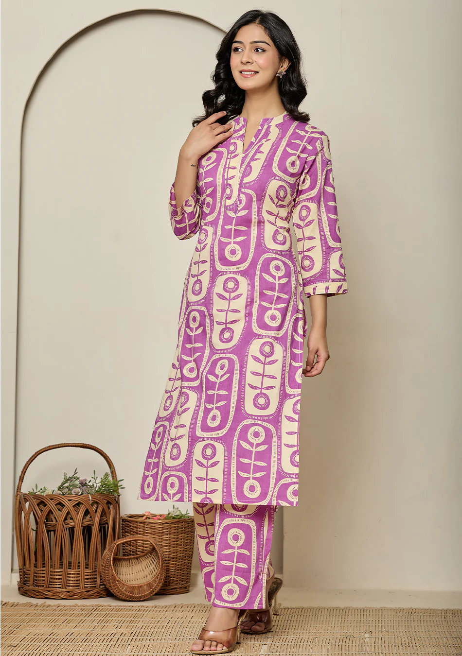 Orchid Purple BloomPod Co-ord Set - Image 3