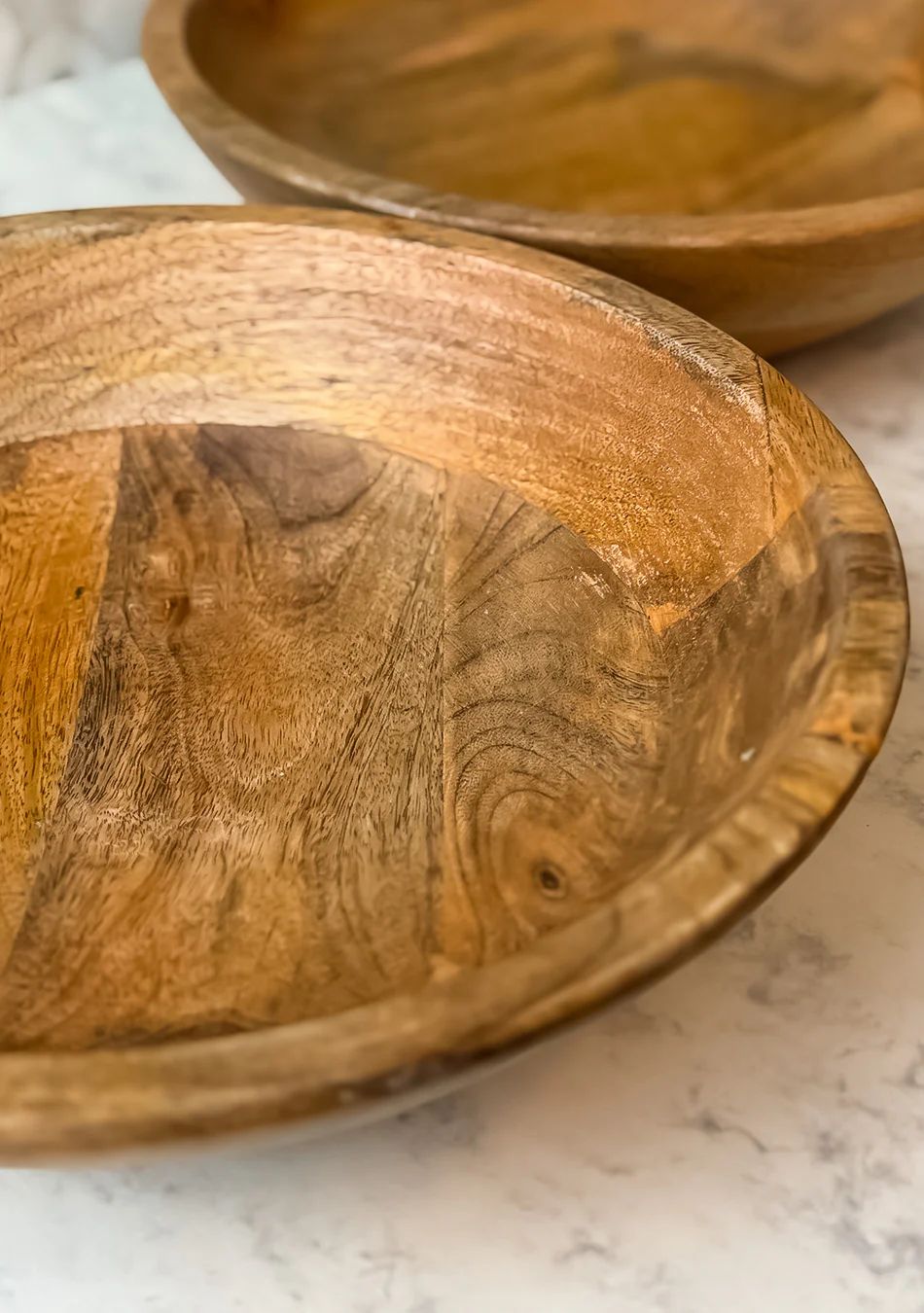 Orchid Wooden Fruit Bowl - Image 9
