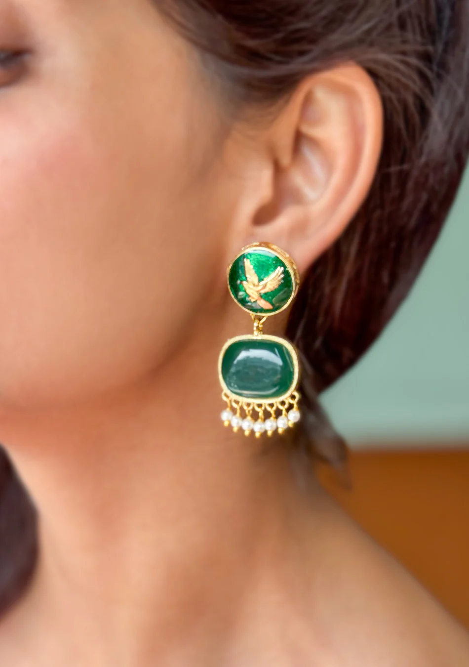 Pakhi Pearl Earrings - Image 5
