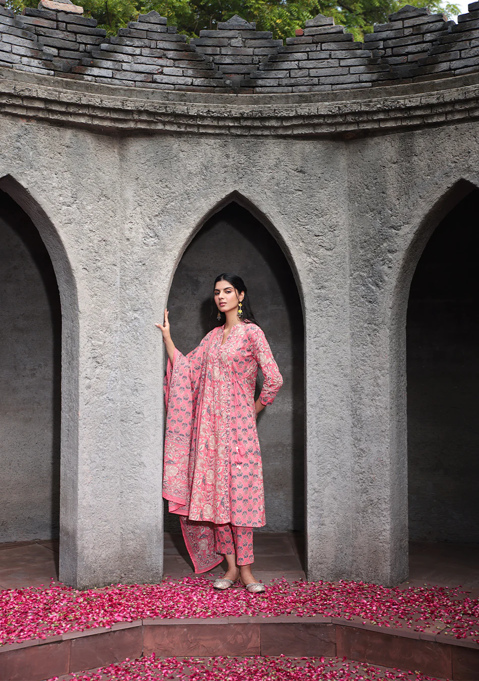 Pastel Flora Angrakha Set - Image 8