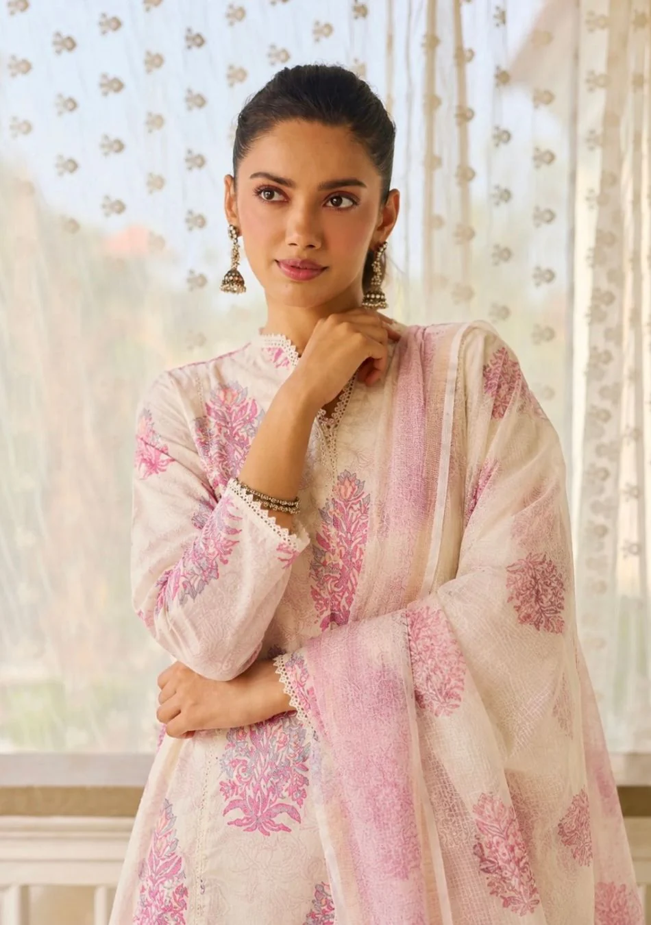 Pastel Gulmohar Suit Set - Image 6
