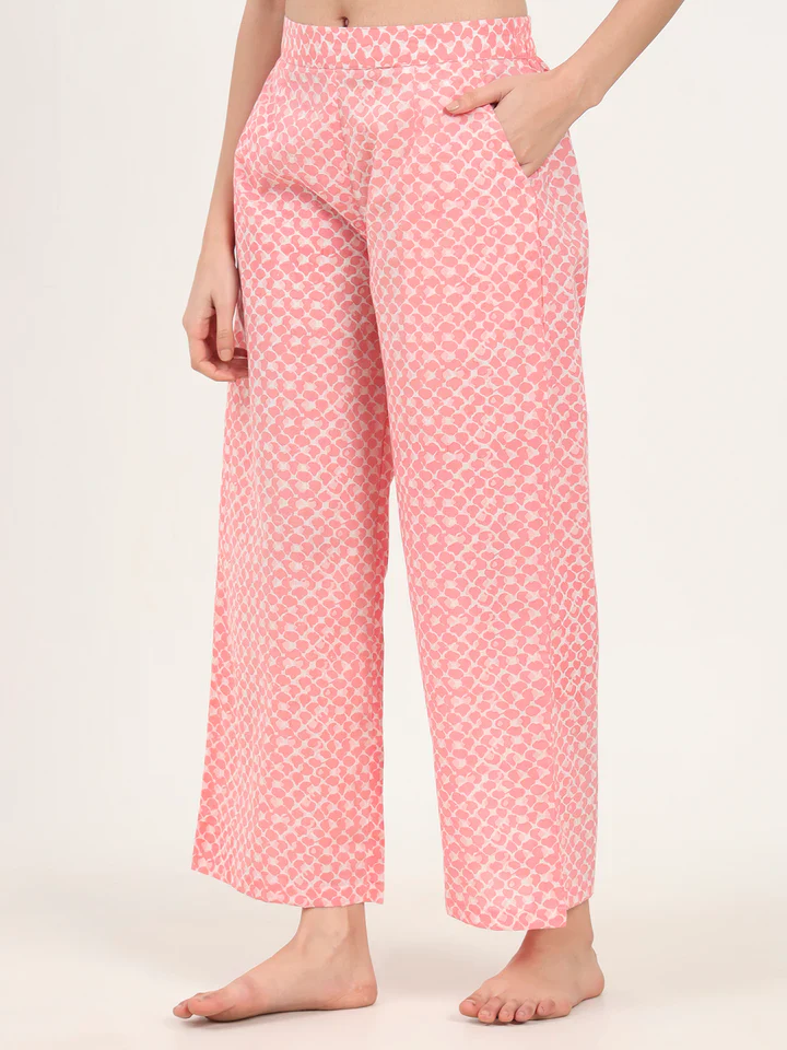 Peach Kurti with Pyjamas Night Suit Sets - Image 7