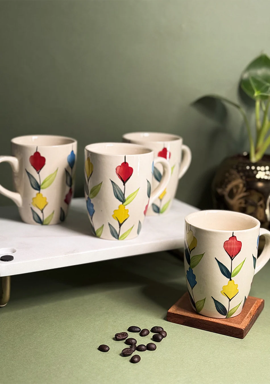 Peacock Mugs - Handcrafted - Image 2