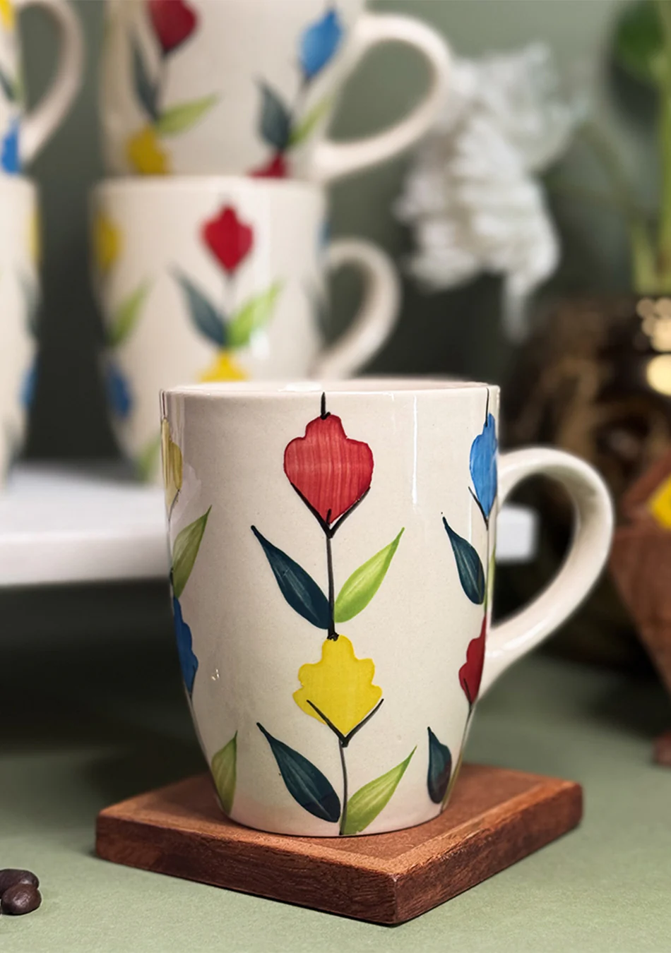 Peacock Mugs - Handcrafted - Image 5