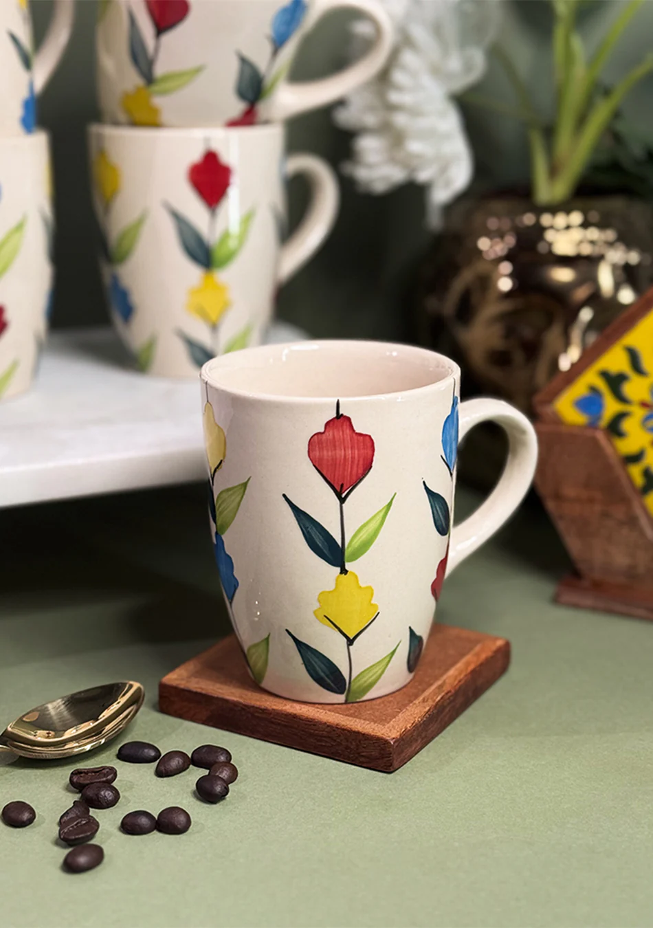 Peacock Mugs - Handcrafted - Image 6