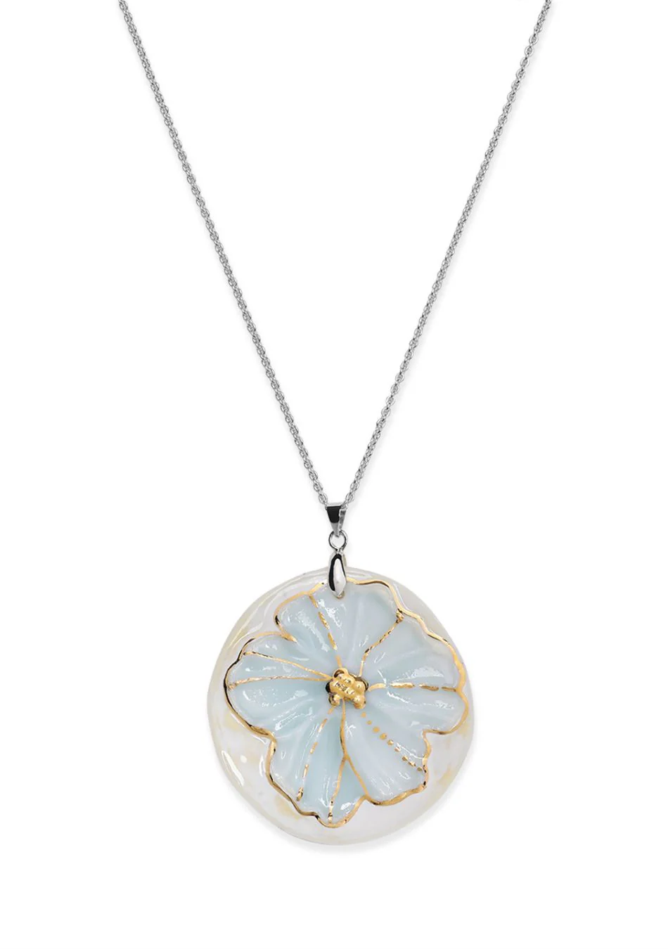 Aurelia Bloom Pendant & Earring Set - Image 3