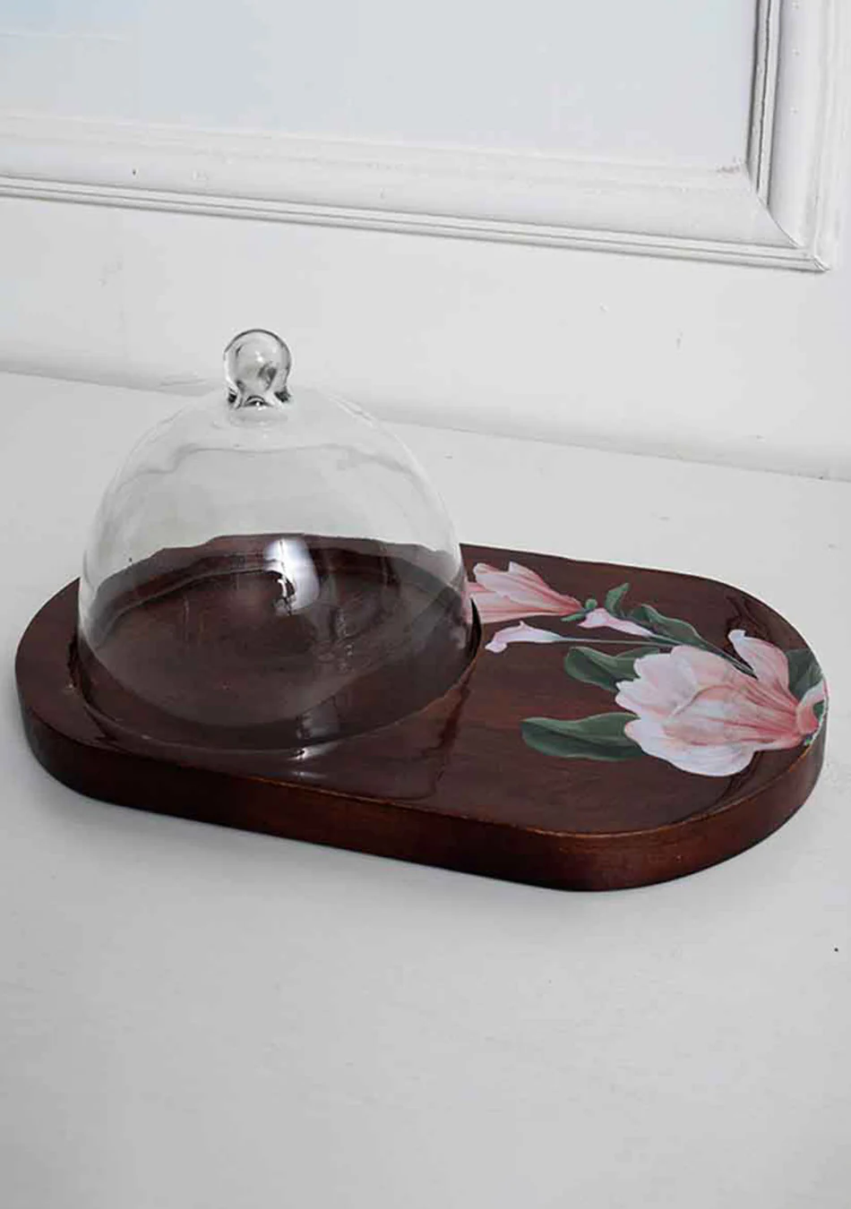 Peony Platter & Cloche - Image 4