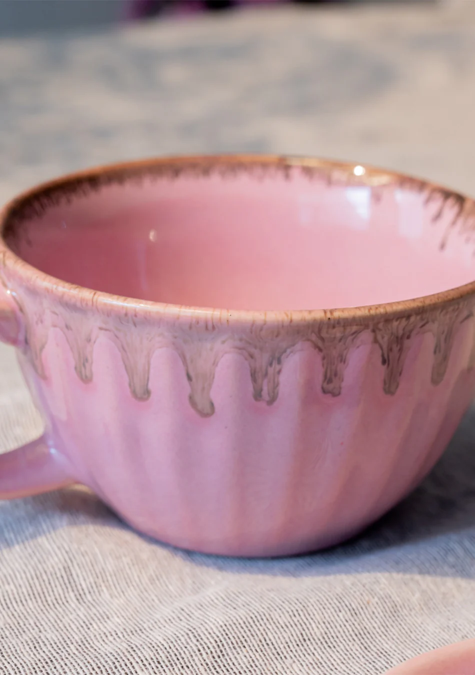 Pine Grosbeak Soup Bowl + Spoon - Handcrafted - Image 5