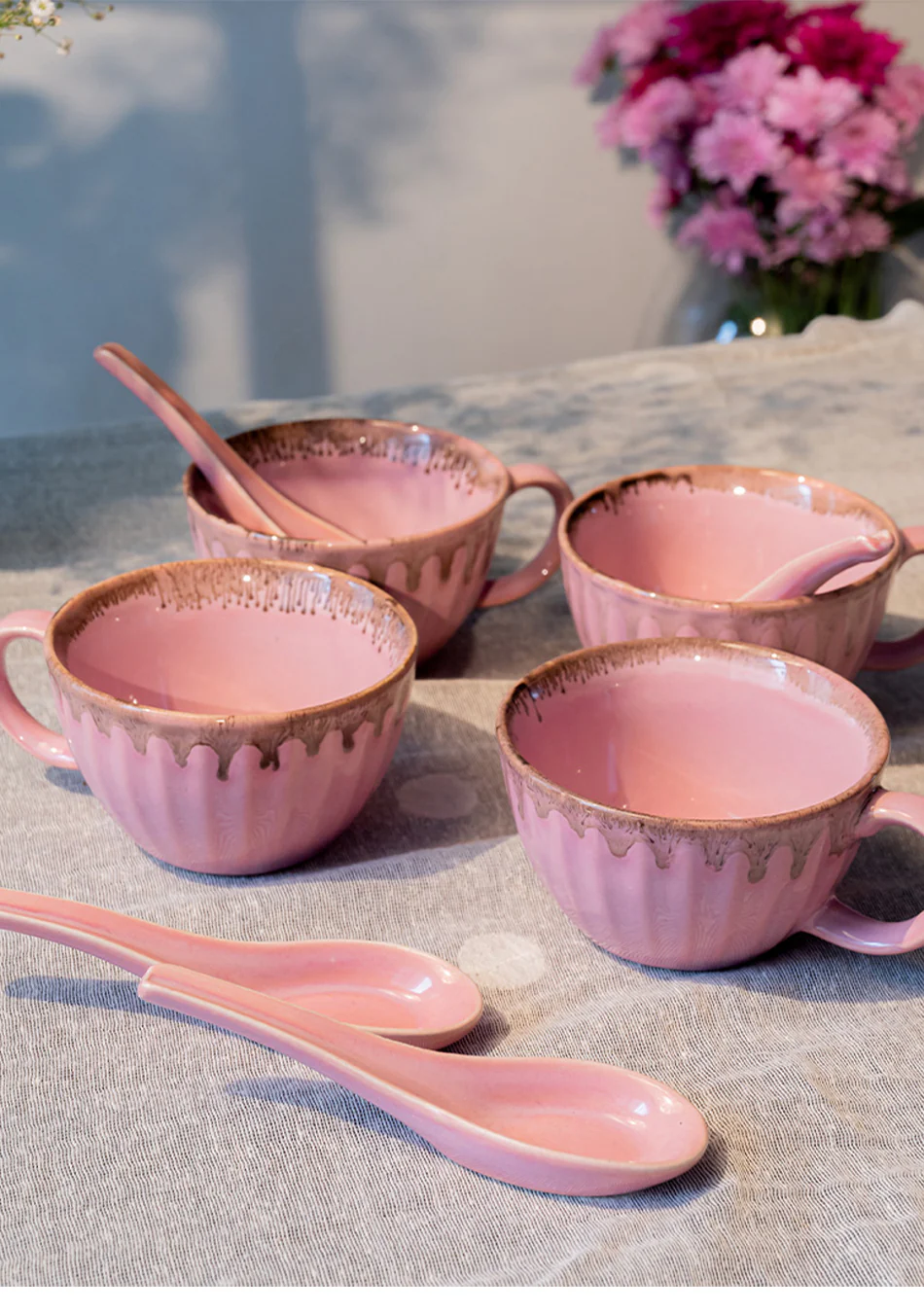 Pine Grosbeak Soup Bowl + Spoon - Handcrafted - Image 6
