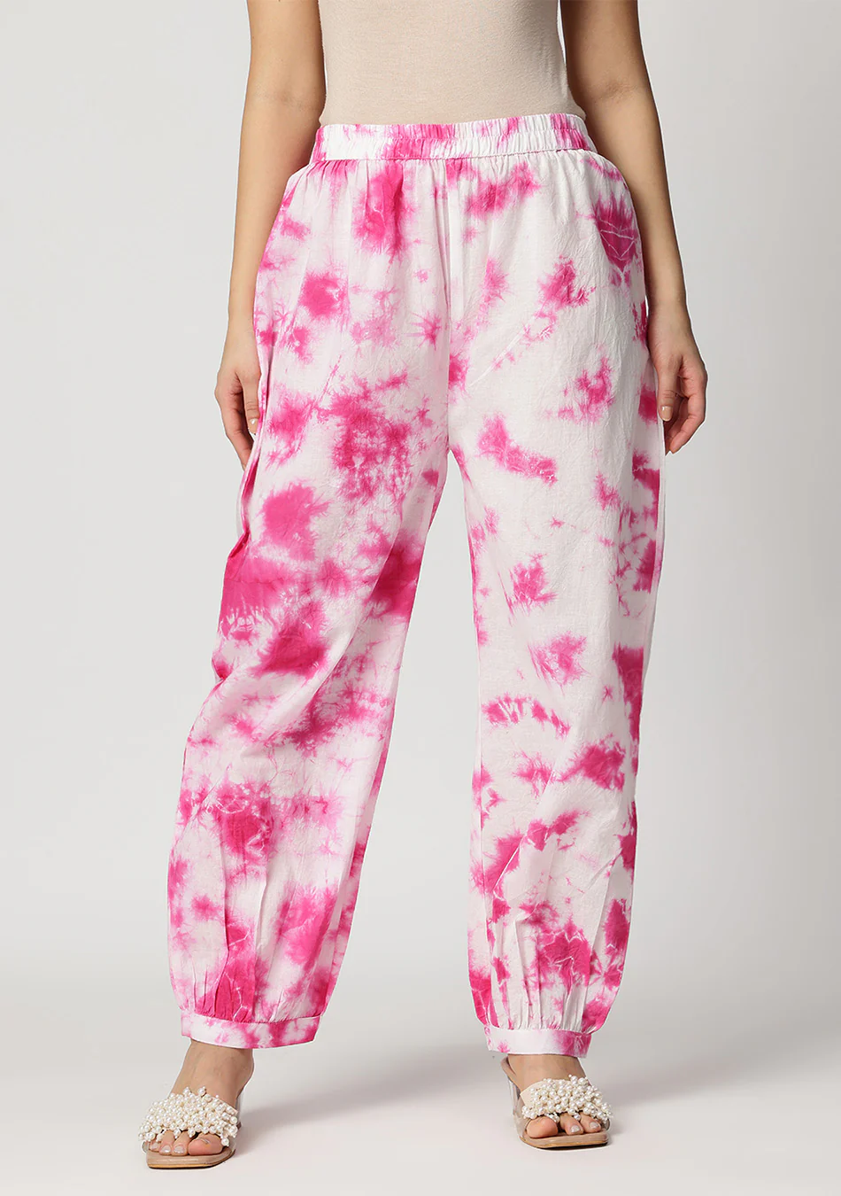 Aravalii Pink Tie-Dye Luxe Set - Image 16