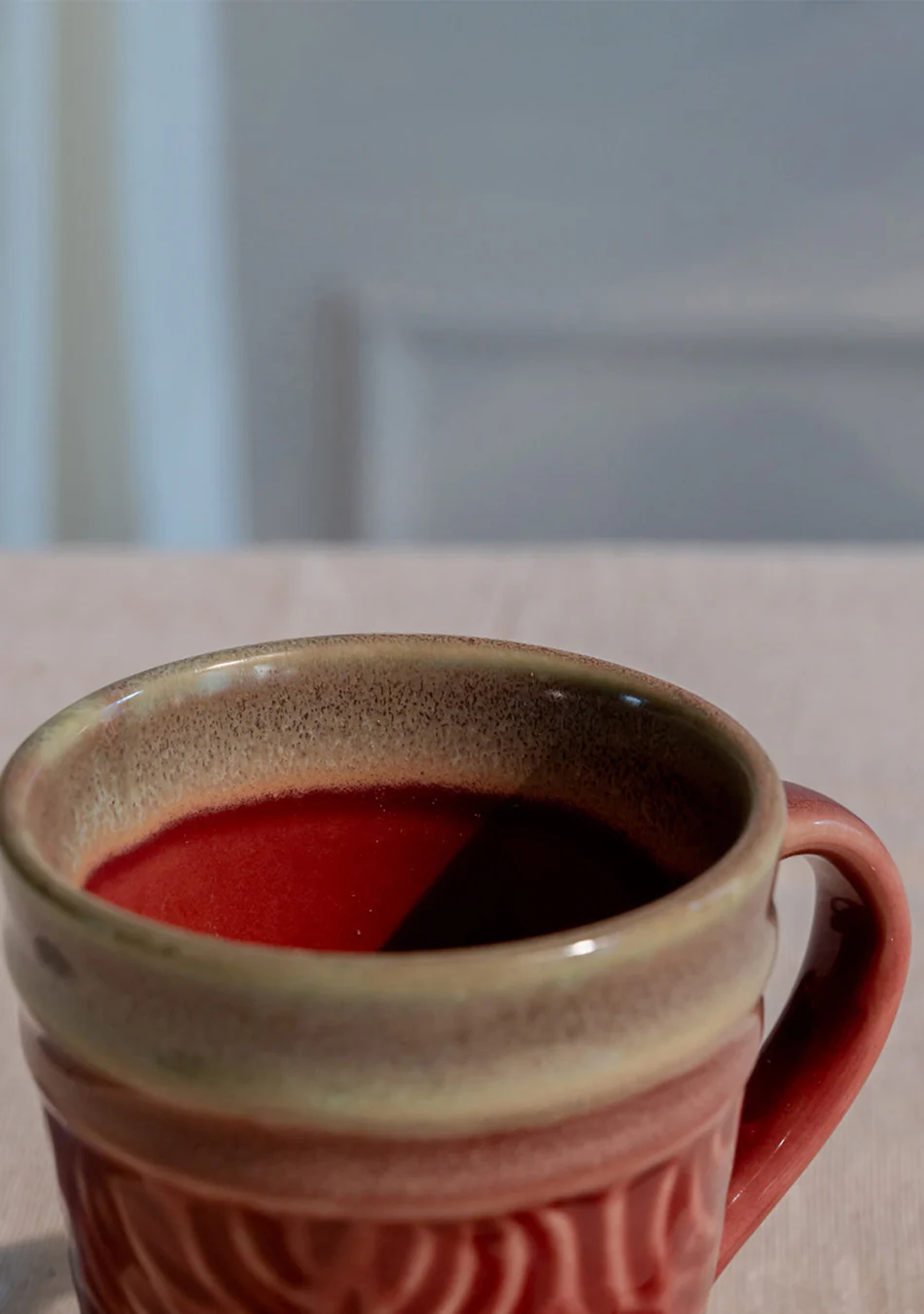 Pink-Green Pigeon Mugs - Handcrafted - Image 5