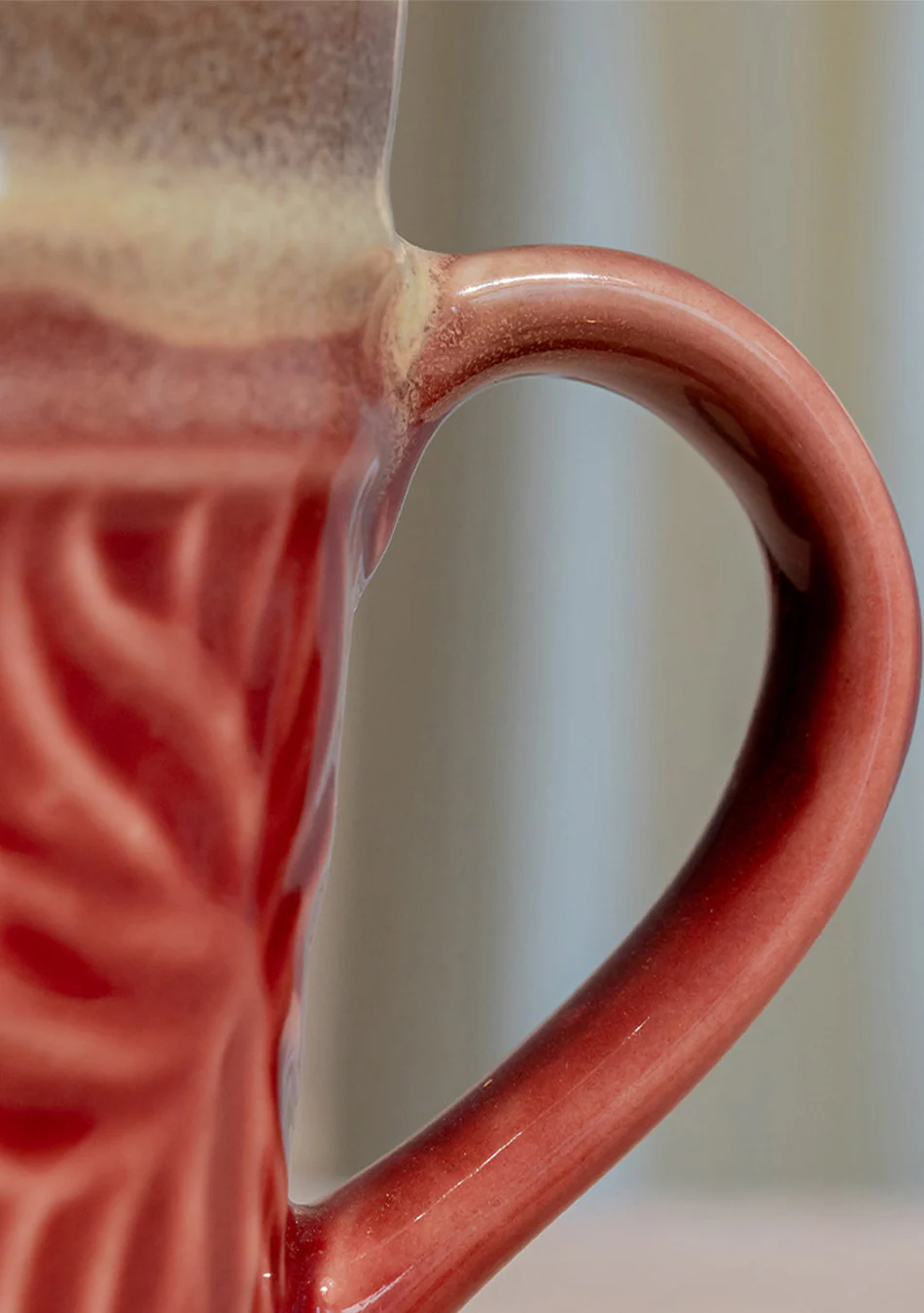 Pink-Green Pigeon Mugs - Handcrafted - Image 6