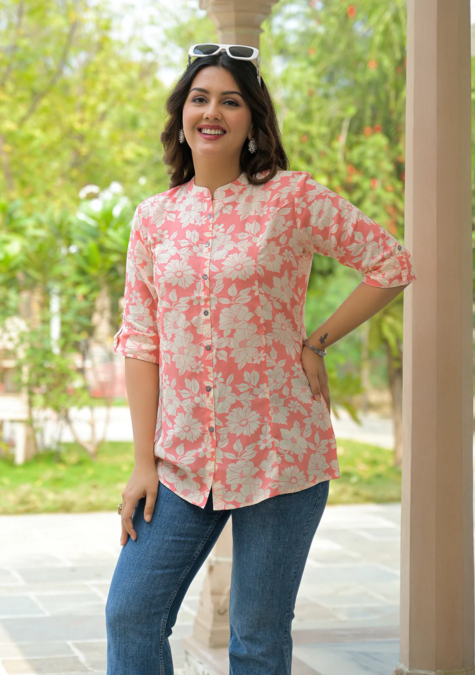 Aravalii Rosé Petal Top - Image 10