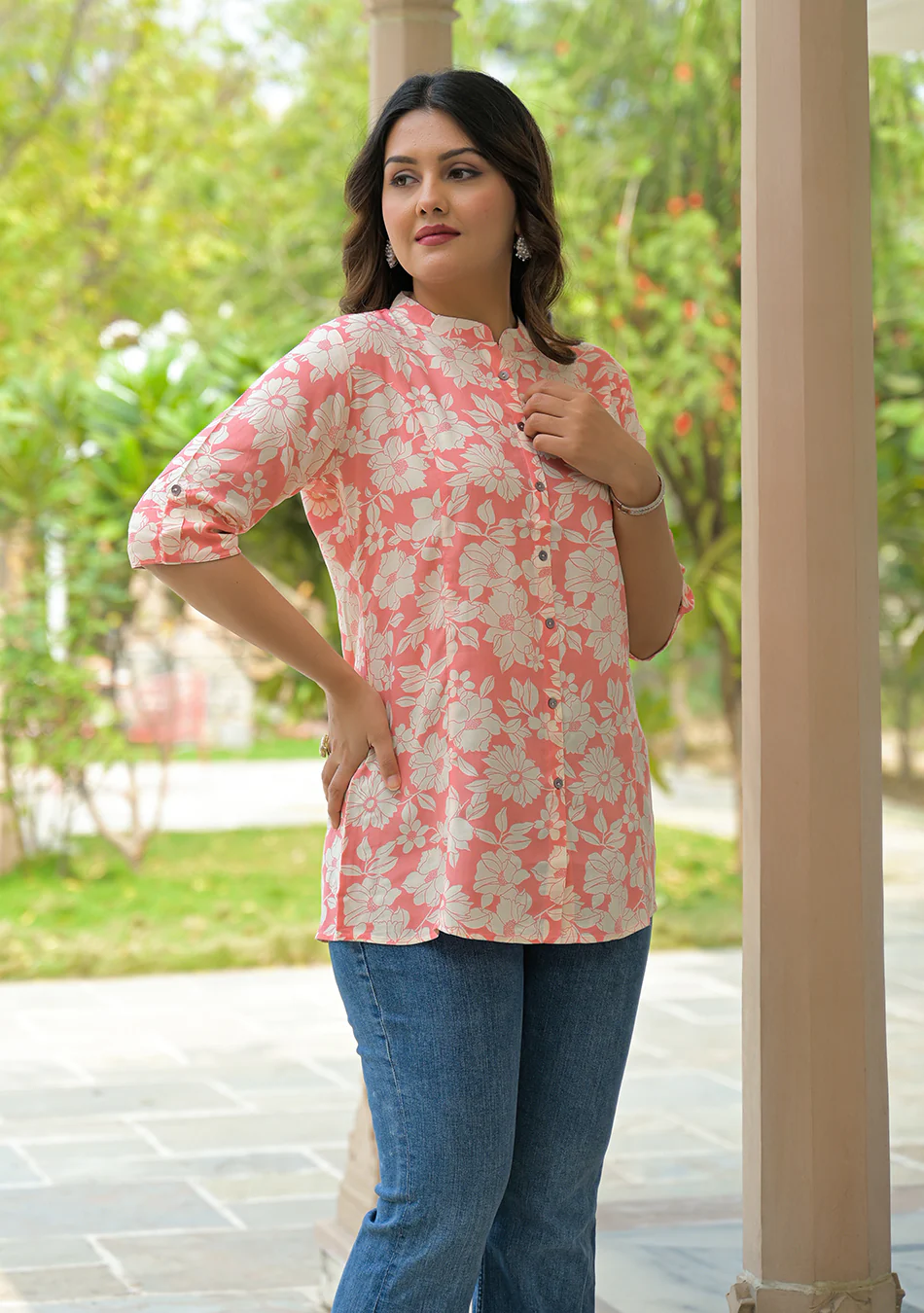 Aravalii Rosé Petal Top - Image 8