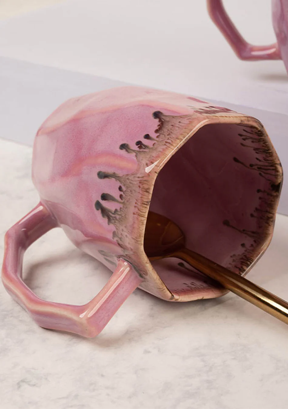 Pink Robin Mugs - Handcrafted - Image 9