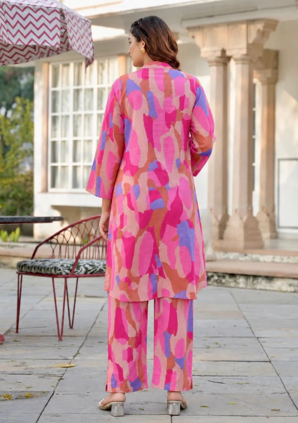 Aravalii Rose Palette Co-ord Set - Image 7