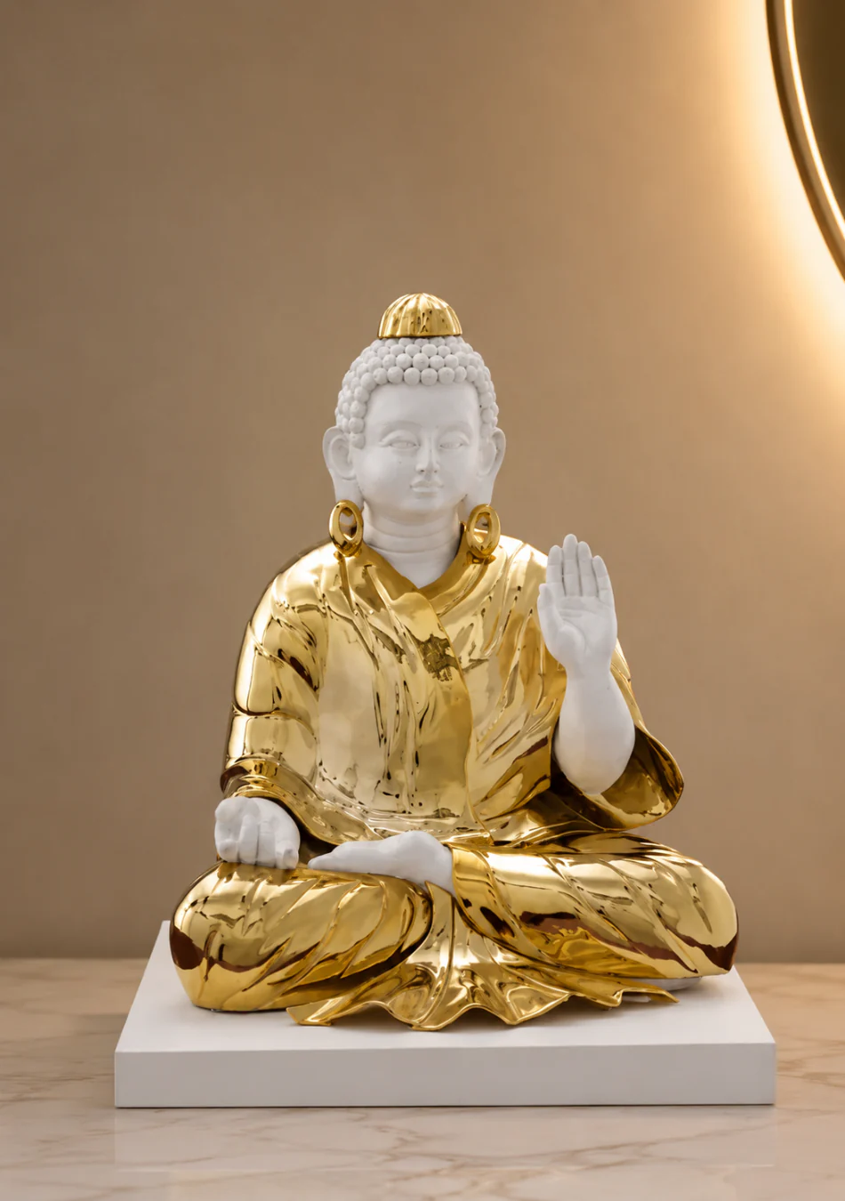 Aravalii Radiant Buddha Figurine - Image 3