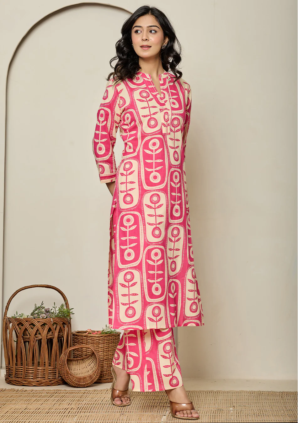 Rasbery BloomPod Co-ord Set