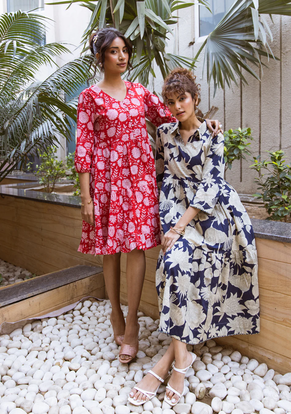 Aravalii Scarlet Fleur Dress - Image 10