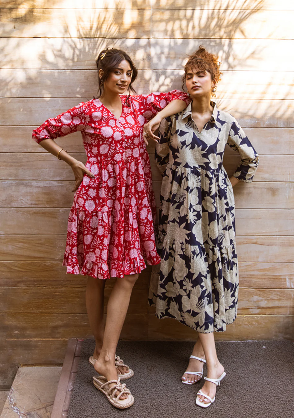 Aravalii Scarlet Fleur Dress - Image 9