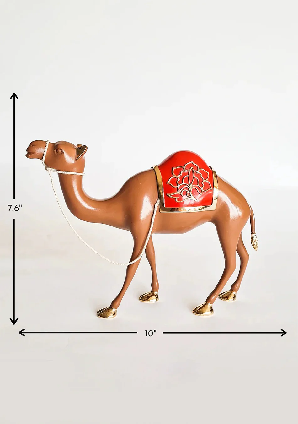 Regal Elegance Camel Figurine - Image 2