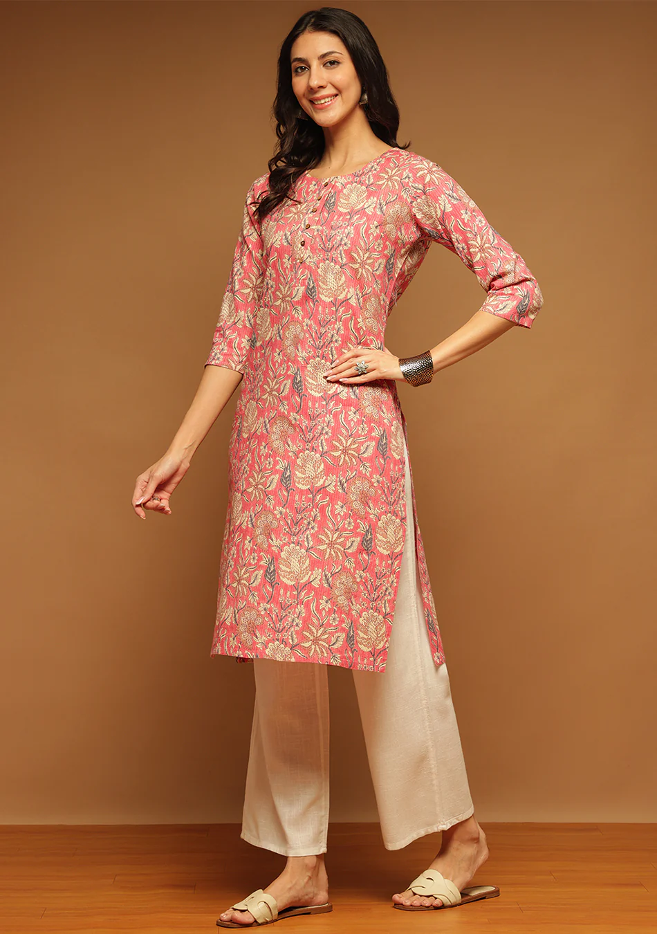 Rosewood Whispers Kurta - Image 2