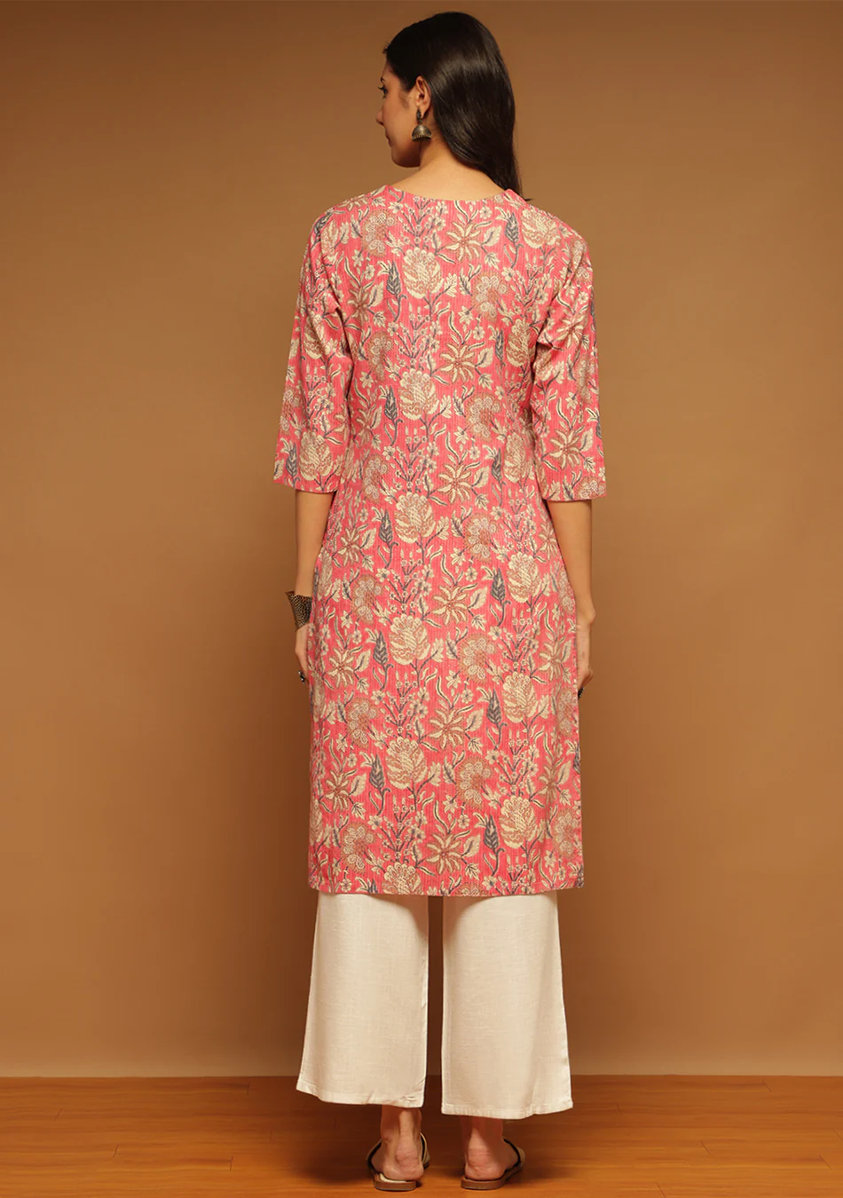Rosewood Whispers Kurta - Image 3
