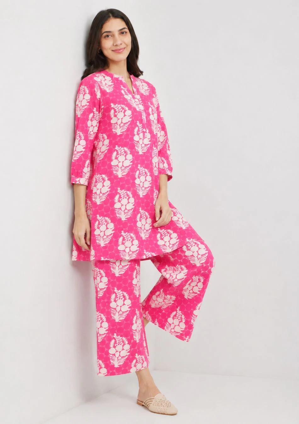 Aravalii Rose Bloom Co-ord Set - Image 2