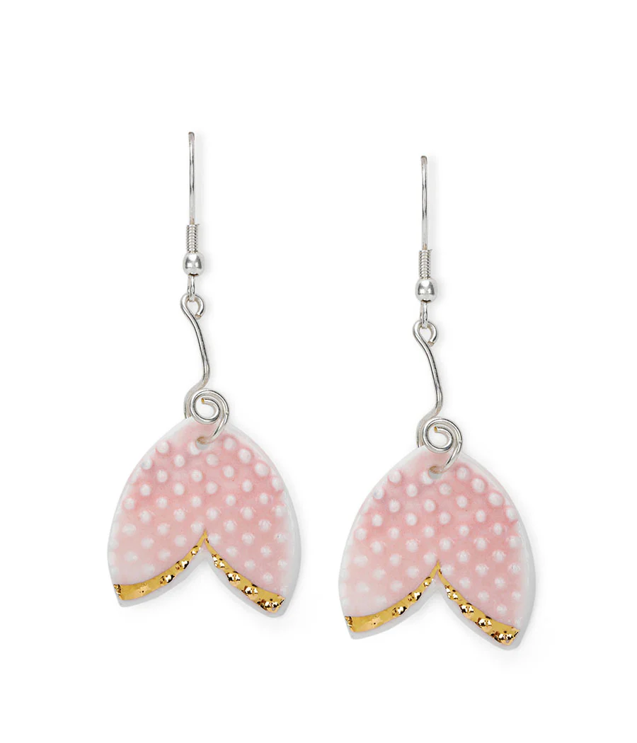 Rosy Fin Earring and Pendant Set - Image 7