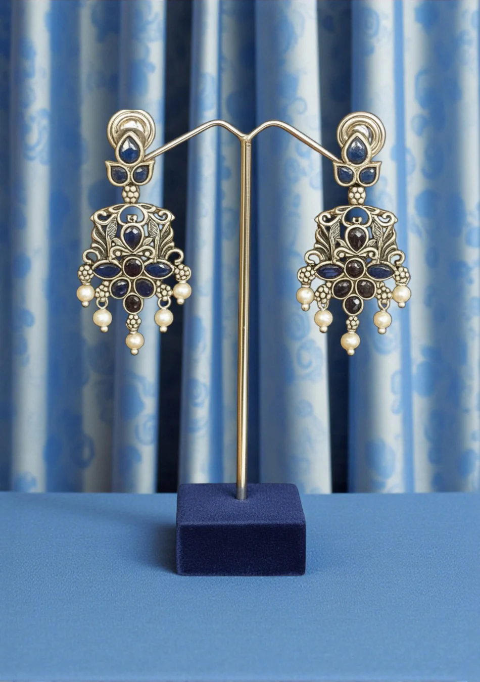 ROYAL BLUE PEARL ELEGANCE - Image 3