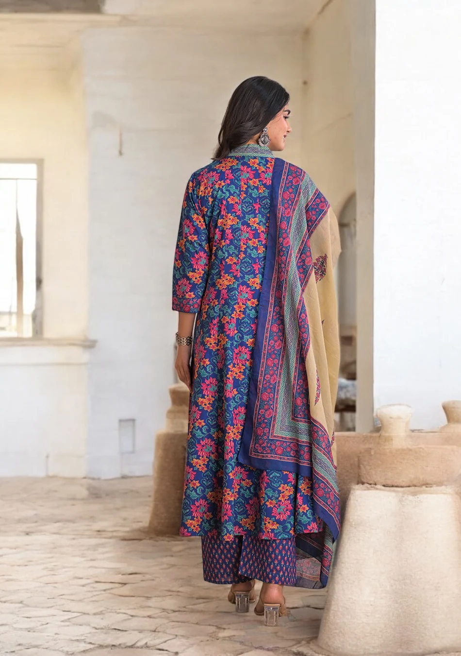 Aravalii Royal Phool Baagh Anarkali Set - Image 6