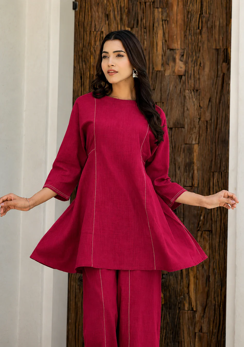Aravalii Rubia Co-ord Set - Image 7