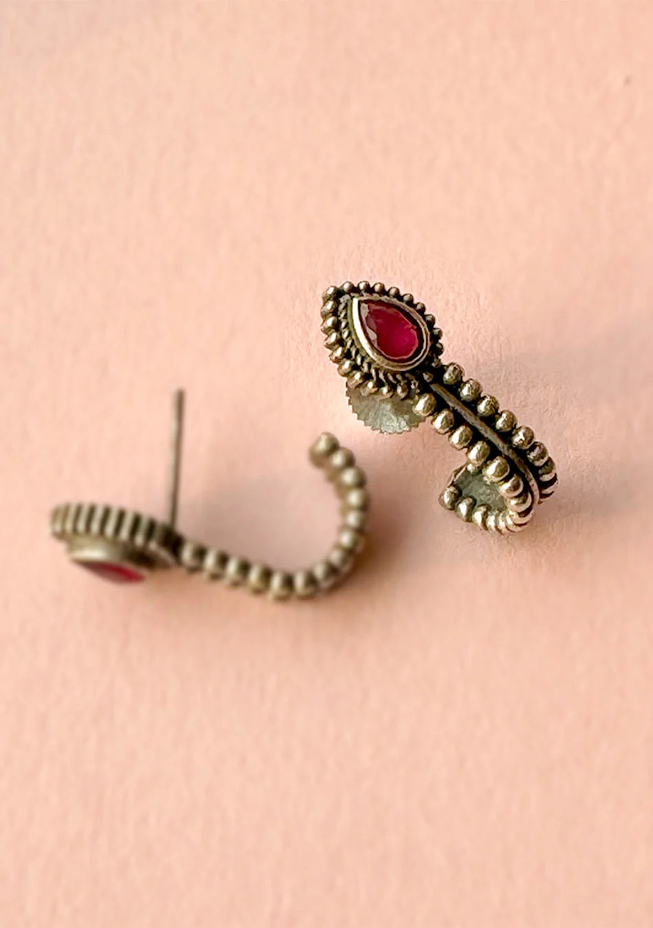 Ruby Hug Studs - Image 2