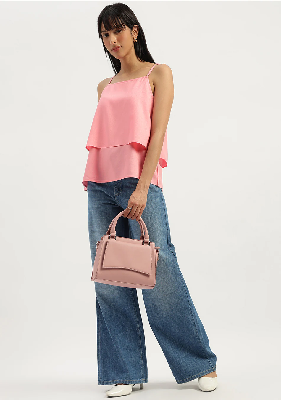 Rose Mist Layered Cami Top - Image 3