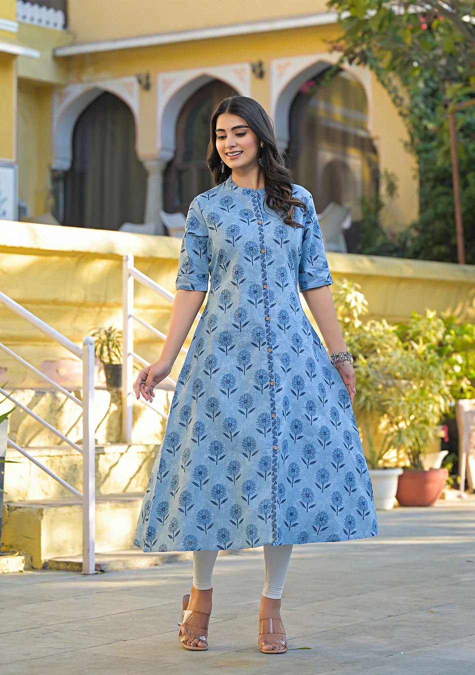SANJH SKY KURTA - Image 3